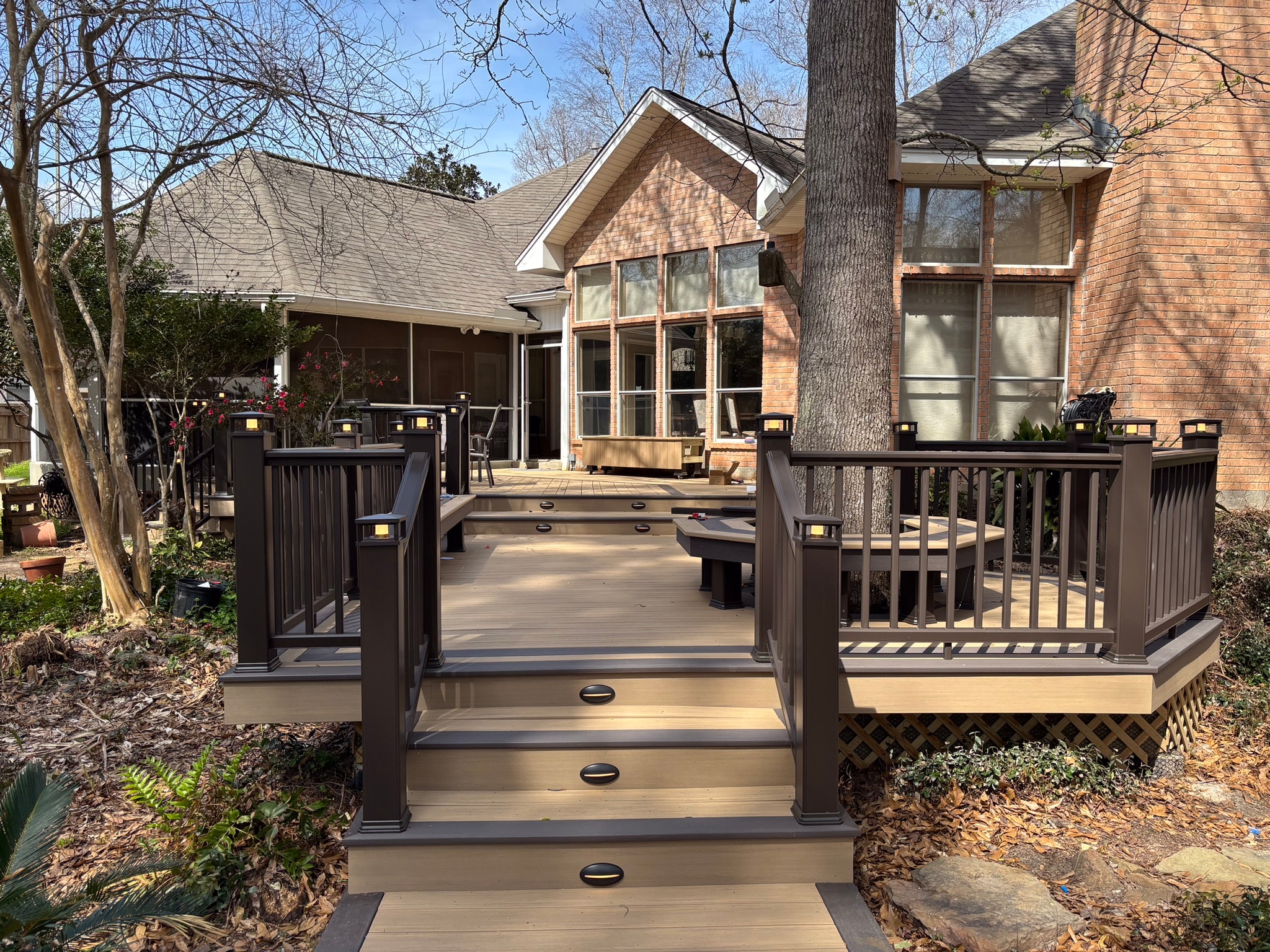Deck before renovation