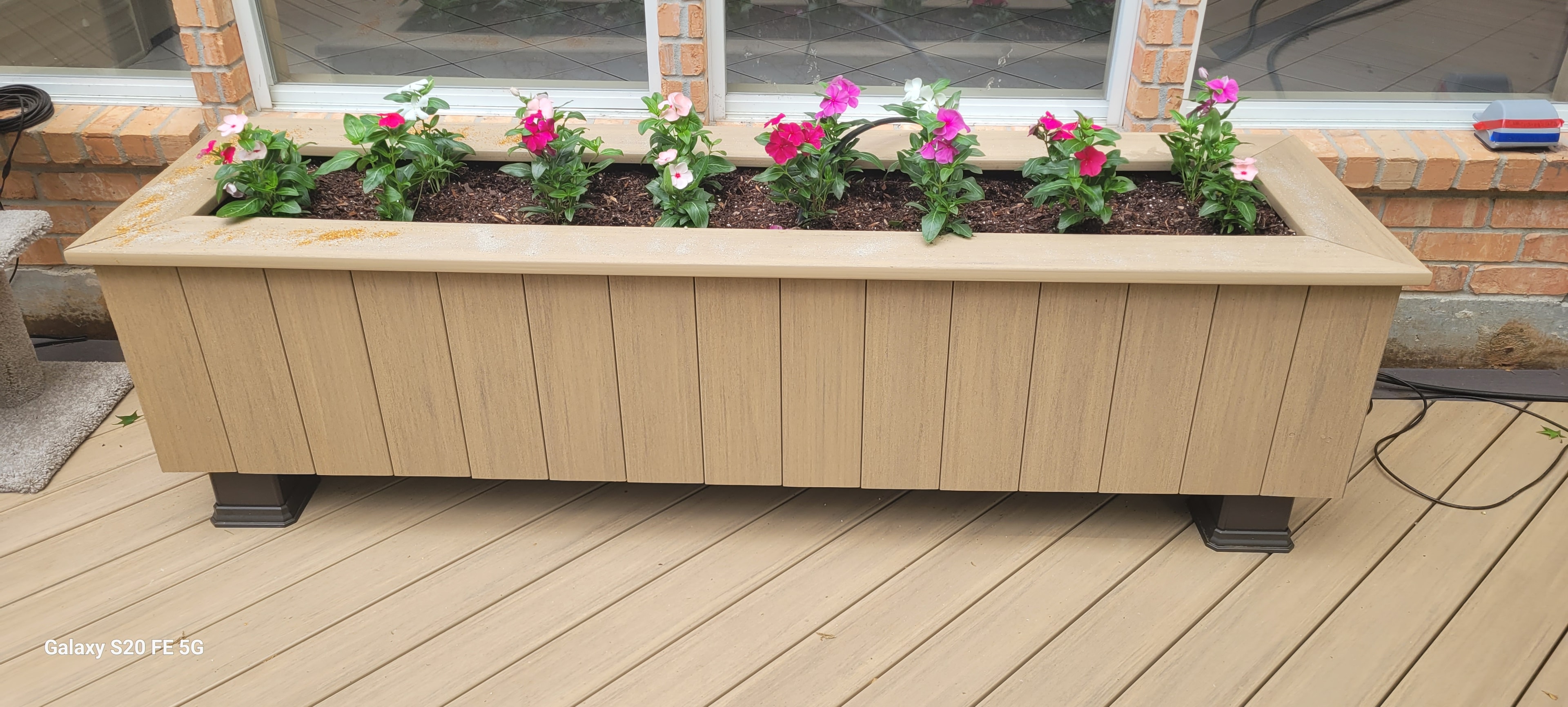 Custom composite planter box